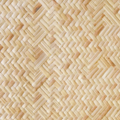 Traditional bamboo weaving texture background in Thailand