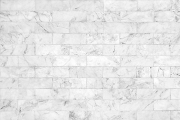 White marble tile texture abstract background pattern with high resolution.
