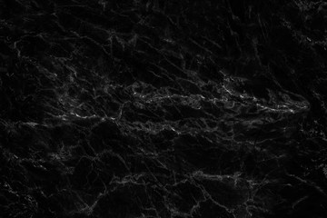 Black marble natural pattern for background, abstract natural marble black and white