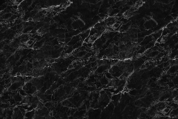 Black marble natural pattern for background, abstract natural marble black and white,marble black stone