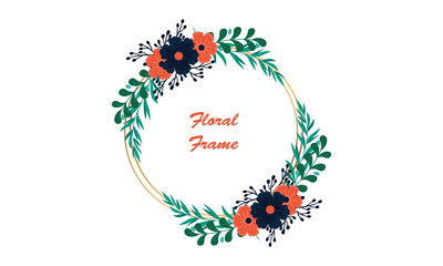 Floral Frame Design