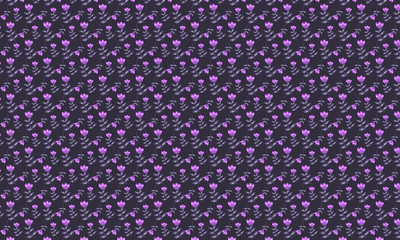 Small Flower Seamless Pattern Background