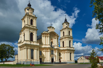 Fototapeta na wymiar Church of the Assumption of the Blessed Virgin Mary, Budslav