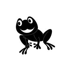 frog symbols logo and template