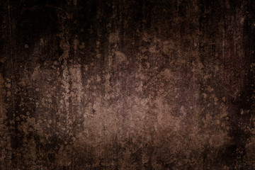 Dark brown grungy weathered wall