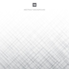 Abstract white and gray gradient stripe diagonal line background with space for your text.
