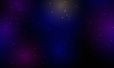 Galaxy abstract sparkling background