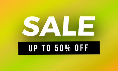 A big sale offer abstract background