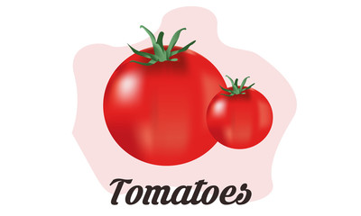 Fototapeta na wymiar Tomatoes Background