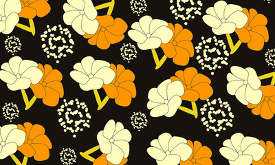 A flower pattern background