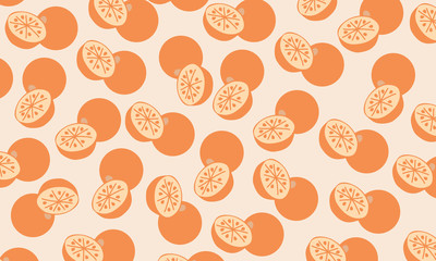A small orange pattern background