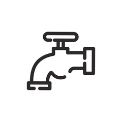 tap water icon vector design illustration