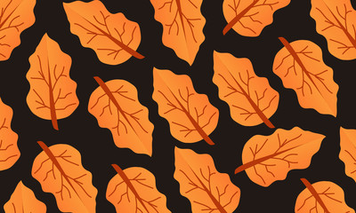 Beautiful flower leaf background