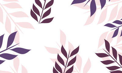 Floral Abstract Background Pattern