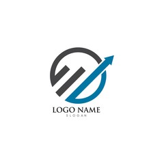 Business Finance professional logo template vector icon