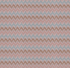 Winter Christmas x-mas knit seamless background Knitted pattern. Flat design.