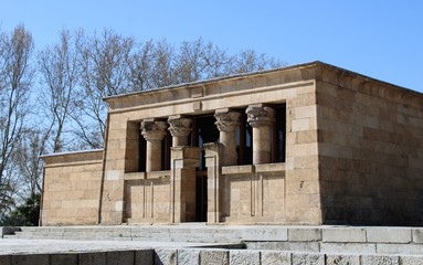 Templo Egipcio de Debod en Madrid