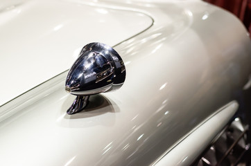 rear view mirror old sports car