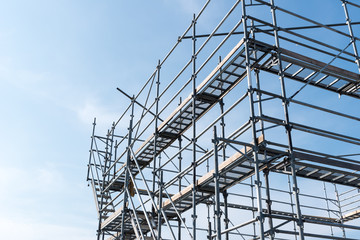 建設素材　仮設足場