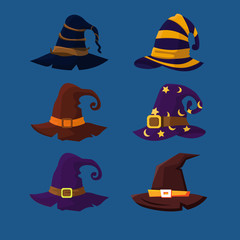 Halloween Hat Collections for Witch Template