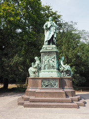 Fototapeta premium Peter von Cornelius monument in Duesseldorf