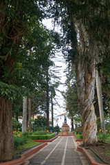 Park w Popayan, Kolumbia