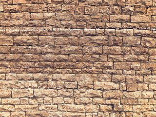 Sandstone brick wall background texture