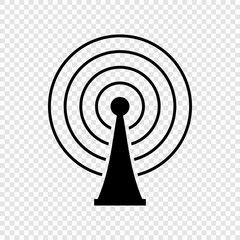 Communication satellite antenna