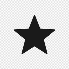 Fototapeta premium 5 point classic star