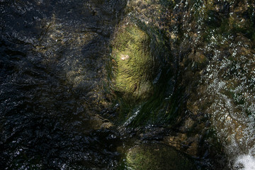 Waterfalls and Slopes. Myra Falls ,in the Muggendorf in Lower Austria