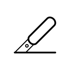 cutter knife icon