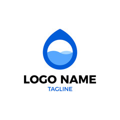 Laundry Logo, Washing Machine, Cleaning Service Logo Concept Isolated Vector.