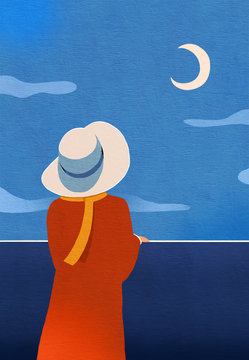 Watch, watch, wait, wait, wait, expect, hope, wish, loneliness, loneliness, hope, night, moonlight, traveler, poetry, literature, literature, literature, prose, soul, soul chicken soup, psychology, ph