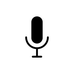 microphone icon trendy