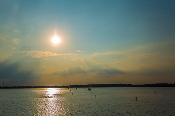 Sunny Day at the Lake