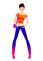 Fashion, shopping, fashion, fashion shows, girls, models, lively, shopping malls, shopping festivals, carnival, beautiful women, hairstyles, wild, beautiful, young, dressed, dressed, costumes, clothes