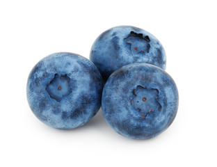 Blueberry isolated on white background