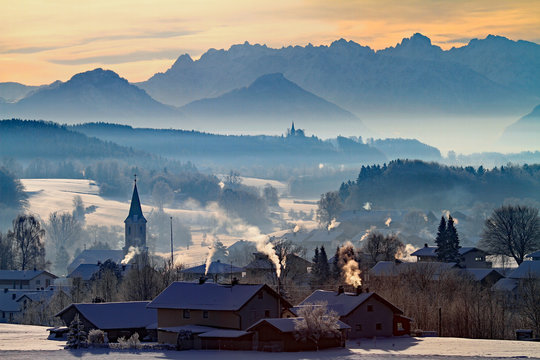 Glonn im Winter