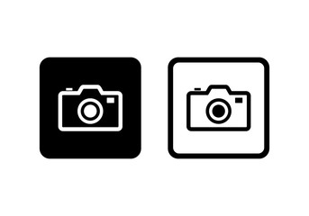 Camera icon vector