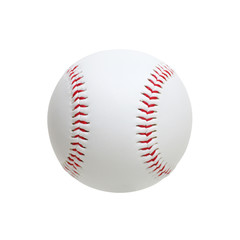 Baseball isolated on white