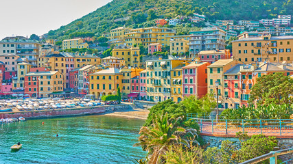 Coastal italian town