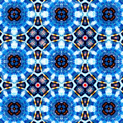 Geometric and abstract background texture design, futuristic background pattern, colorful kaleidoscope background and islamic ottoman art