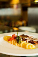 spanish secreto iberico, a cut of iberian pig