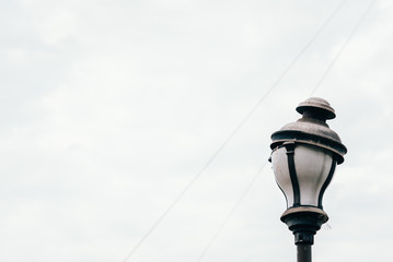 old street lamp