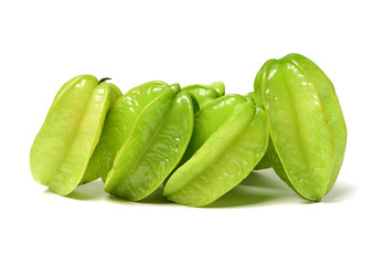 Carambole on white background