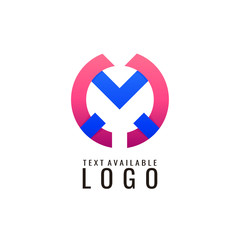 Obraz premium letter m logo design template