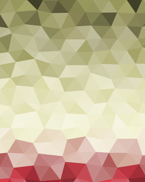 Abstract Delaunay Voronoi trianglify Generative Art background illustration