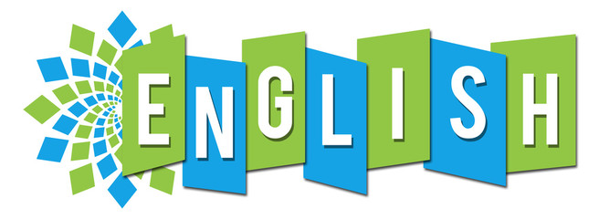 English Circular Professional Green Blue 