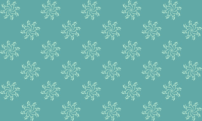 Snowflake Pattern Background