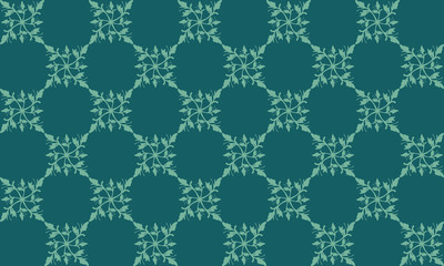 Snowflake Pattern Background